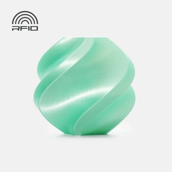 PLA Silk+ Mint  - Med spole