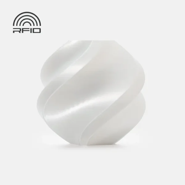 PLA Silk+ White  - Med spole